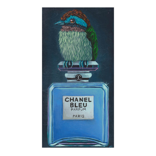 ORIGINAL-"Chanel Bottle (Blue)"