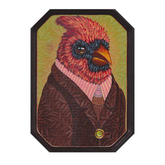 ORIGINAL-"Cardinal #43 (brown jacket)
