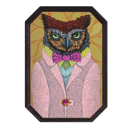 ORIGINAL-"Great Horned Owl #32"