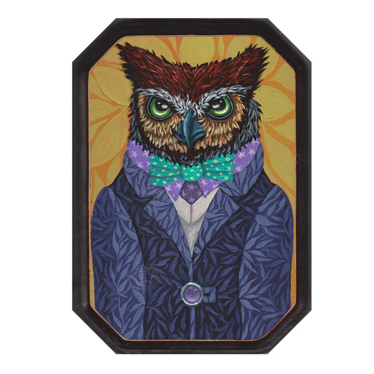 ORIGINAL-"Great Horned Owl #33"