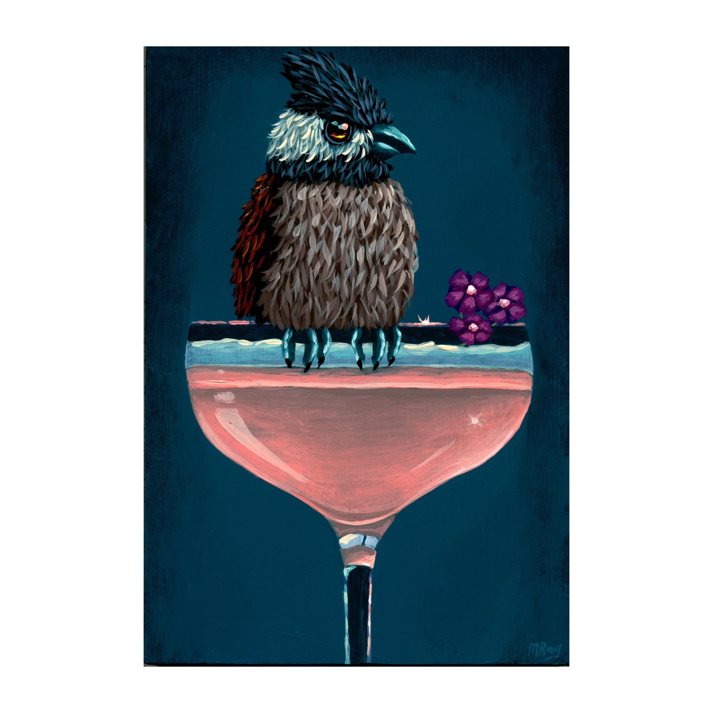 ORIGINAL-"Light Pink Cocktail"