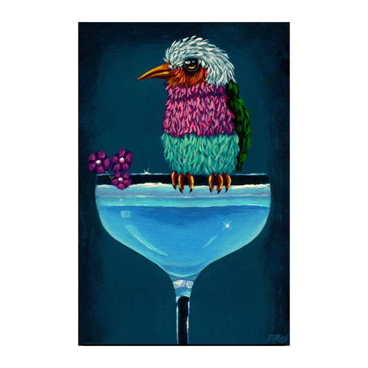 ORIGINAL-"Light Blue Cocktail"