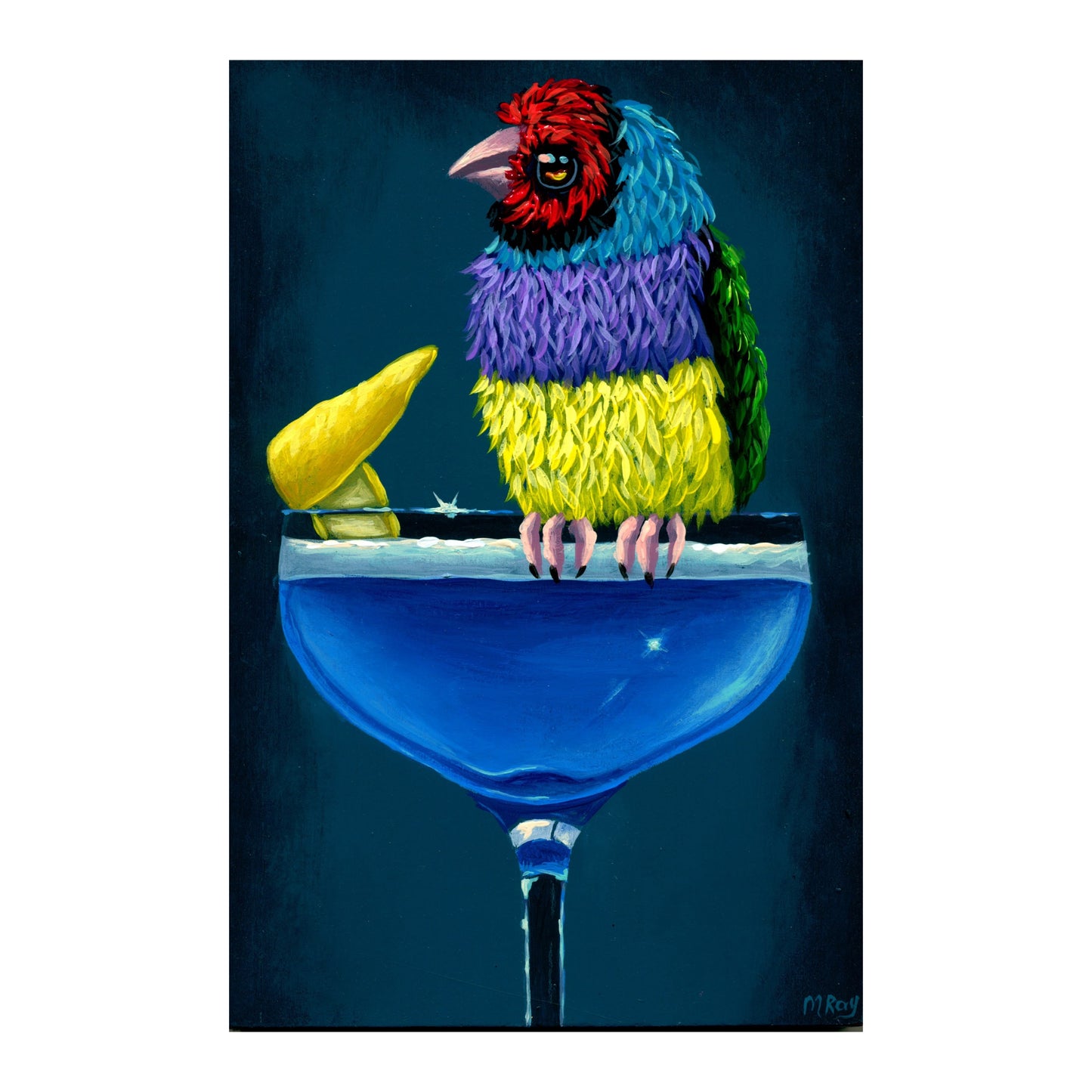 ORIGINAL-"Blue Cocktail"