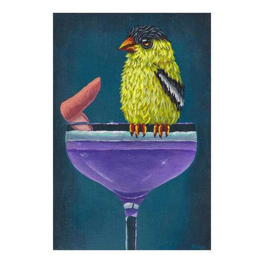 ORIGINAL-"Purple Cocktail #6"